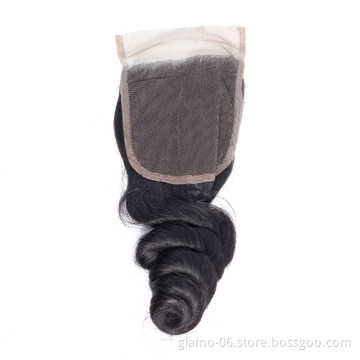 Free shipping virgin brazilian human hair bundles with closure, wholesale straight wave human hair weave